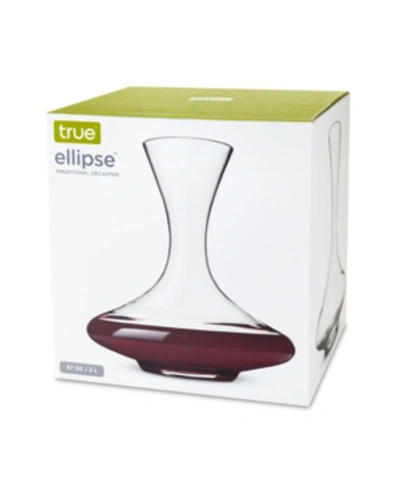 True Ellipse Traditional Decanter In Clear