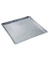 ST. CROIX KINDWER 15" SQUARE HAMMERED ALUMINUM TRAY