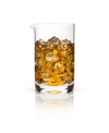 Viski Extra Large Faceted Mixing Glass In Clear