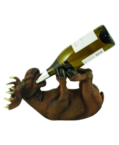 True Mischievous Moose Bottle Holder In Brown