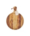 Twine Country Home Acacia Wood Artisan Cheese Paddle In Brown