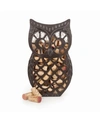TWINE COUNTRY COTTAGE WISE OWL WINE CORK COLLECTOR