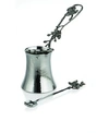 MICHAEL ARAM BLACK ORCHID COFFEE POT & SPOON