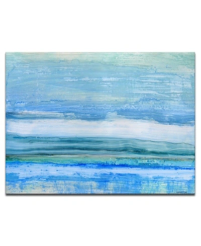 Ready2hangart 'eastern Shores' Abstract Ocean Canvas Wall Art, 30x40" In Multi