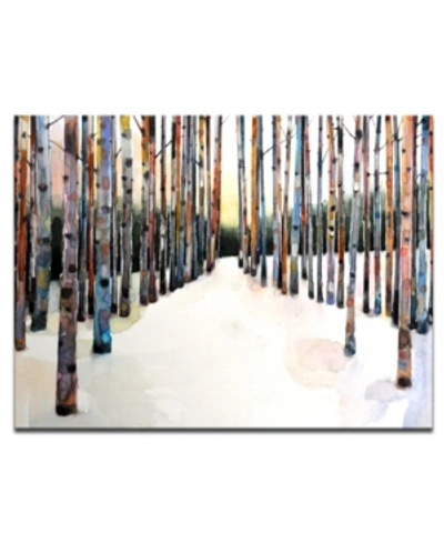 Ready2hangart , 'winter Grove' Canvas Wall Art, 20x30" In Multi