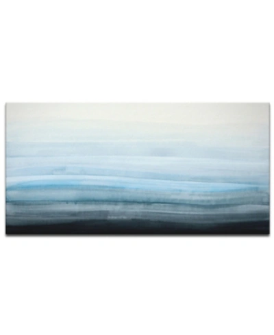 Ready2hangart , 'ocean Depths' Abstract Canvas Wall Art, 30x60" In Multi