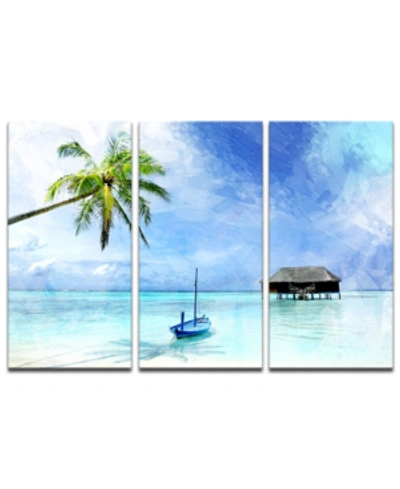 Ready2hangart 'tropical' 3-pc. Canvas Art Print Set In No Color