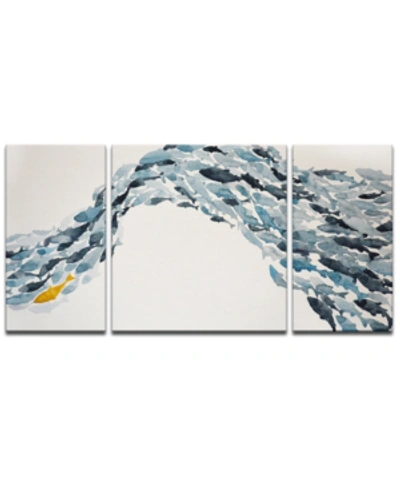 Ready2hangart 'goldfish' 3-pc. Canvas Art Print Set In No Color