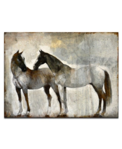 Ready2hangart , 'gentle' Equestrian Canvas Wall Art, 30x20" In Multi