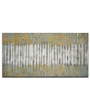 Ready2hangart , 'trunk' Abstract Canvas Wall Art, 18x36" In Multi