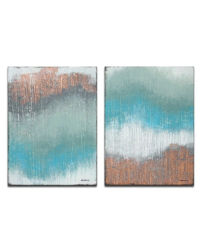 Ready2hangart 'high Point' 2 Piece Abstract Canvas Wall Art Set In Multi