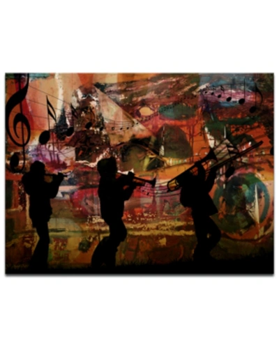 Ready2hangart 'jazz Trio' Oversized 30" X 40" Canvas Art Print In No Color