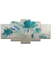 Ready2hangart 'painted Petals Iv-b' 5-pc. Canvas Wall Decor Set In No Color
