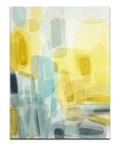 Ready2hangart 'sun And Rain' Abstract Canvas Wall Art, 30x20" In Multi