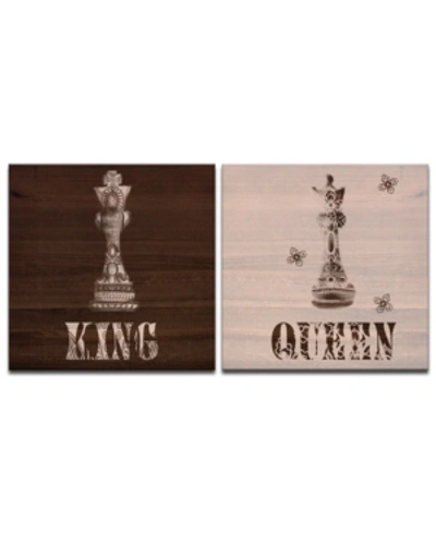 Ready2hangart 'king & Queen' 2-pc. Canvas Wall Decor Set In No Color