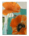 Ready2hangart 'painted Petals Xxxiii' 40" X 30" Canvas Art Print In No Color
