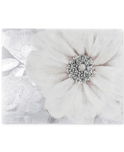 Graham & Brown Grey Bloom Canvas Print In Gray