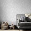 Graham & Brown Innocence Wallpaper In Grey