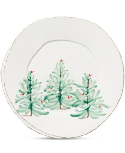 Vietri Lastra Holiday Salad Plate In Miscellane