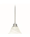 Volume Lighting Troy 1-light Mini Pendant In Silver
