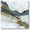COURTSIDE MARKET SOOTHING ABSTRACT GALLERY-WRAPPED CANVAS WALL ART