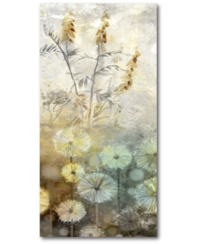 Courtside Market Golden Flower I Gallery-wrapped Canvas Wall Art In Multi