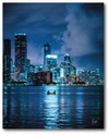 COURTSIDE MARKET CITY REFLEXIONES GALLERY-WRAPPED CANVAS WALL ART