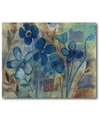 Courtside Market Blue Brown Gallery-wrapped Canvas Wall Art In Multi