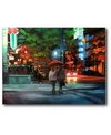 COURTSIDE MARKET DATE NIGHT GALLERY-WRAPPED CANVAS WALL ART - 16" X 20"