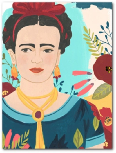 Courtside Market Frida Garden I Gallery-wrapped Canvas Wall Art In Multi