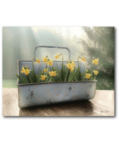 Courtside Market Daffodil Tin Gallery-wrapped Canvas Wall Art In Multi