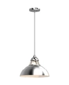 Volume Lighting 1-light Hanging Pendant In Silver