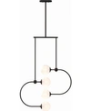 VOLUME LIGHTING LAWRENCE 4-LIGHT CHANDELIER