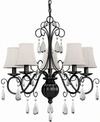 VOLUME LIGHTING AVA 5-LIGHT HANGING CHANDELIER