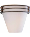 Volume Lighting Avila 1-light Mini Flush Mount Ceiling Fixture In Honey Brow