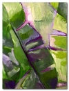 COURTSIDE MARKET OLIVE BANANNA LEAVES I GALLERY-WRAPPED CANVAS WALL ART