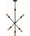 VOLUME LIGHTING LIS 5-LIGHT HANGING CHANDELIER