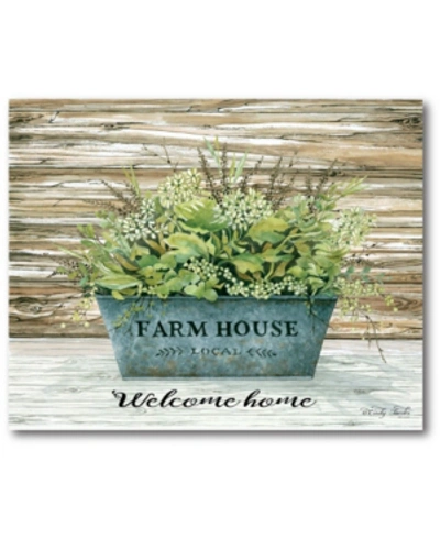 Courtside Market Farmhouse Welcome Gallery-wrapped Canvas Wall Art In Multi