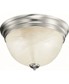 VOLUME LIGHTING TROY 2-LIGHT FLUSH MOUNT CEILING FIXTURE