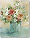 Courtside Market Sun Drenched Arrangemen Gallery-wrapped Canvas Wall Art In Multi