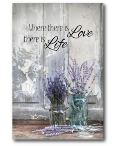 Courtside Market Where There Is Love Gallery-wrapped Canvas Wall Art In Multi