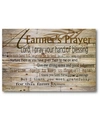 COURTSIDE MARKET A FARMER'S PRAYER GALLERY-WRAPPED CANVAS WALL ART