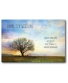 COURTSIDE MARKET COME FLY WITH ME GALLERY-WRAPPED CANVAS WALL ART