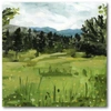 Courtside Market Mountain Moment I Gallery-wrapped Canvas Wall Art In Multi