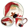 Vietri 3 Piece Old St. Nick 2021 Bambini Set In Handpainted