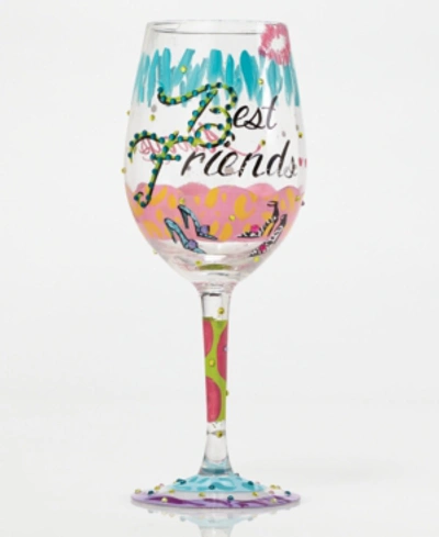 Enesco Lolita Best Friends Always Wine Glass In Multi