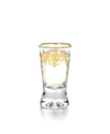 Classic Touch Liqueur Glasses With 24k Gold Artwork - Set Of 6 In Gold