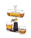 Godinger Barrel Decanter In Clear