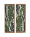 ROSEMARY LANE BOHEMIAN STYLE FLORAL WALL DECORS, SET OF 2