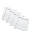 Villeroy & Boch New Wave Dinner Plates, Set Of 4 In White